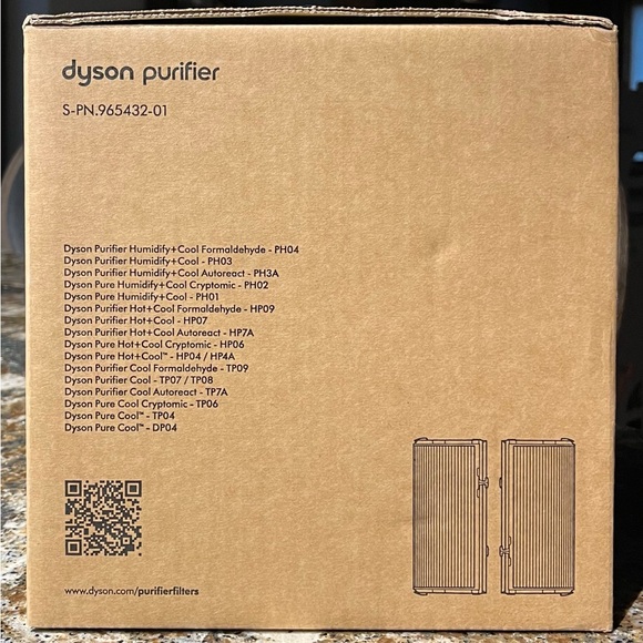 Dyson air purifier replacement filter 360 Combi Glass HEPA Carbon S-PN.965432-01 - Picture 2 of 9